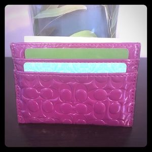 Coach Card Holder/Wallet